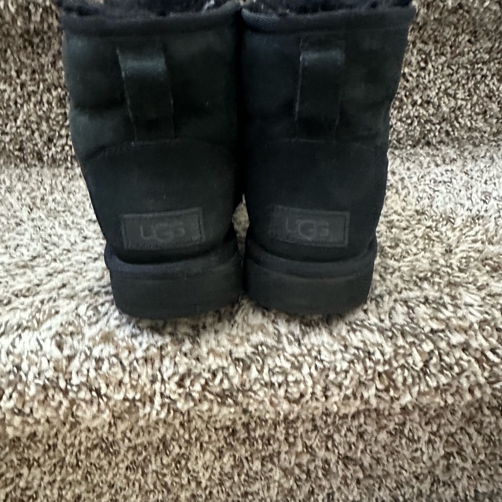 UGG Black Suede Boots